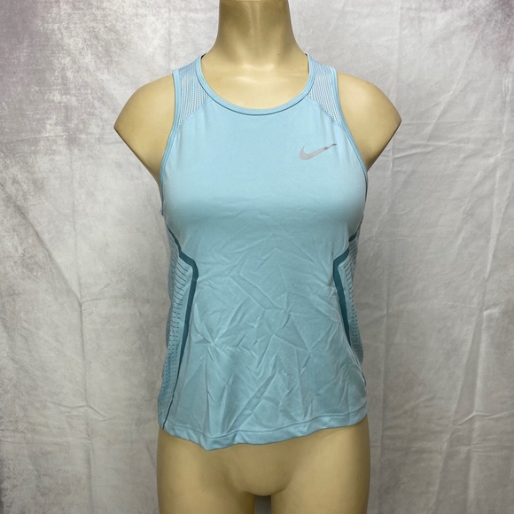 Lot of 5 Nike Womens XS Running Training Tank Tops Dri-Fit Racerback Elastika - Picture 10 of 14